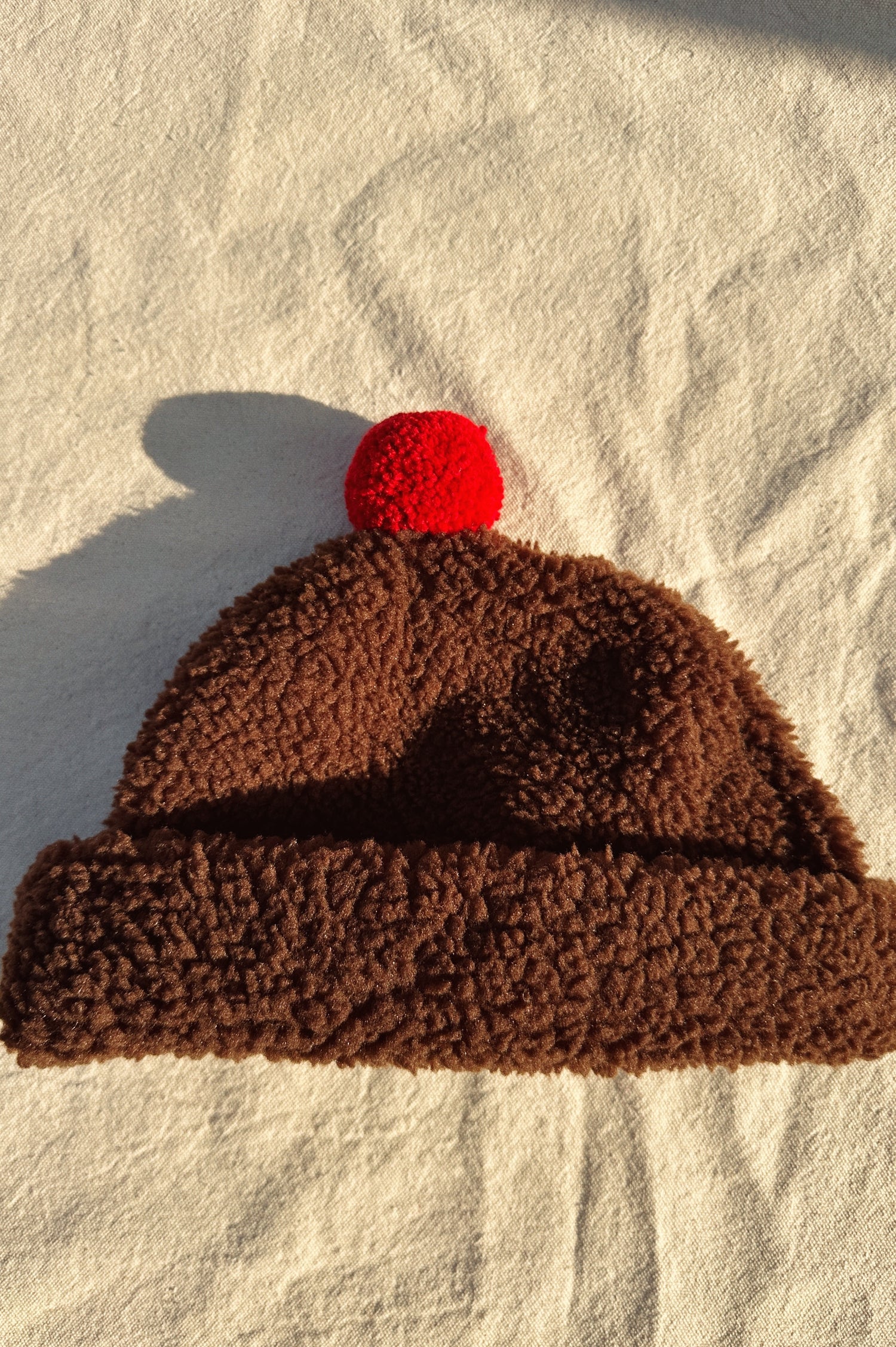 Pom Sherpa beanie- multiple colors