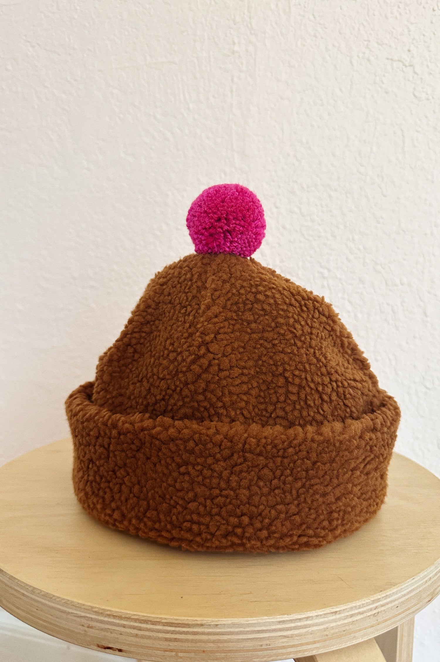 Pom Sherpa beanie- multiple colors